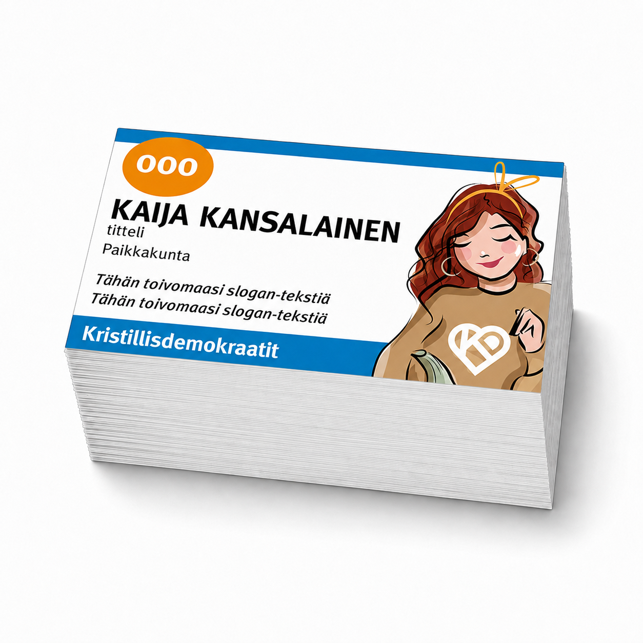 1-puoleinen Flyer käyntikortti koko - Hinta alkaen / 100 kpl