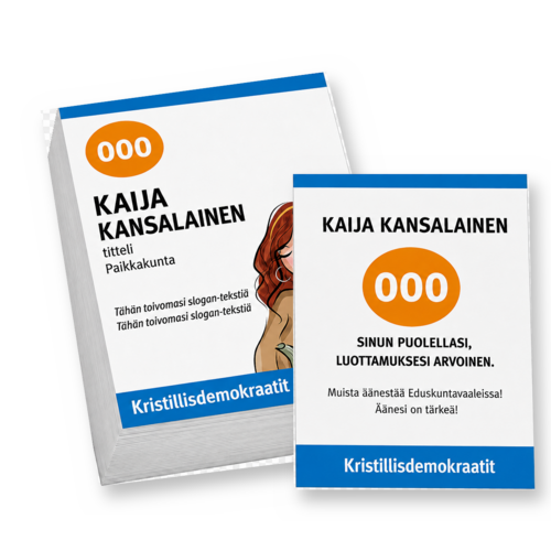 A5 Flyer 2-sivuinen - Hinta / 1000kpl, sis. Alv