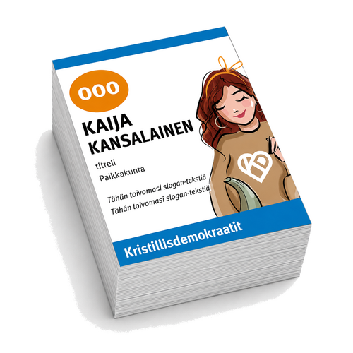 A6 Flyer 2-sivuinen - Hinta / 1000kpl, sis. Alv