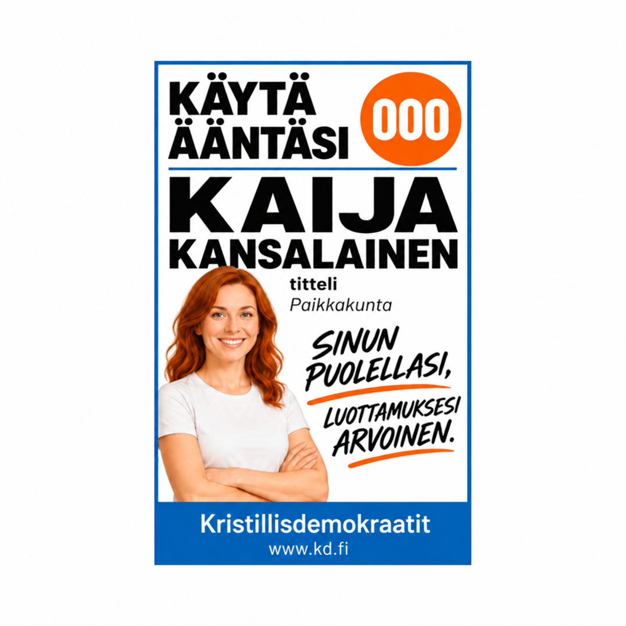 Juliste 80x120cm - Kappalehinta alkaen, sis. Alv