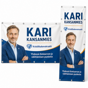 Banderolli valitse itse koko