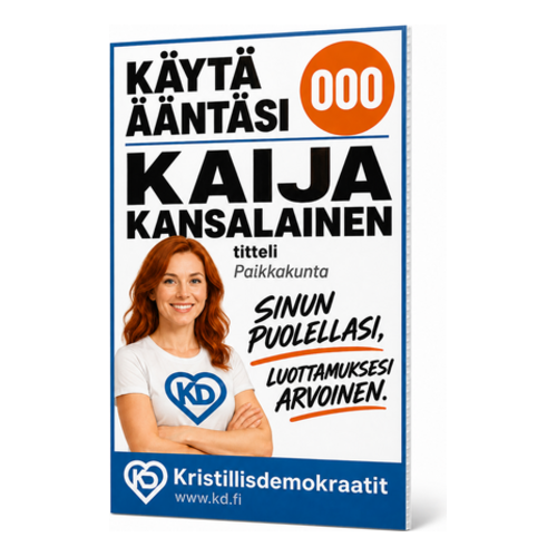 500 x 650mm - Kappalehinta alkaen sis. Alv