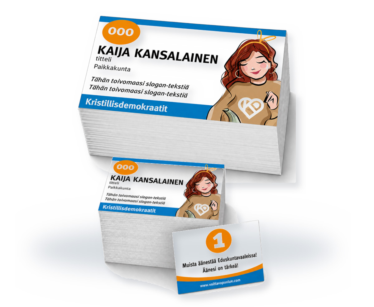 käyntikortit valmis